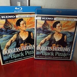 The Black Pirate (Blu-ray Disc, 2010) Kino Intl Deluxe Edition Boxed Restored